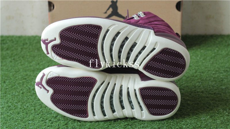 Air Jordan 12 PSNY Bordeaux Suede